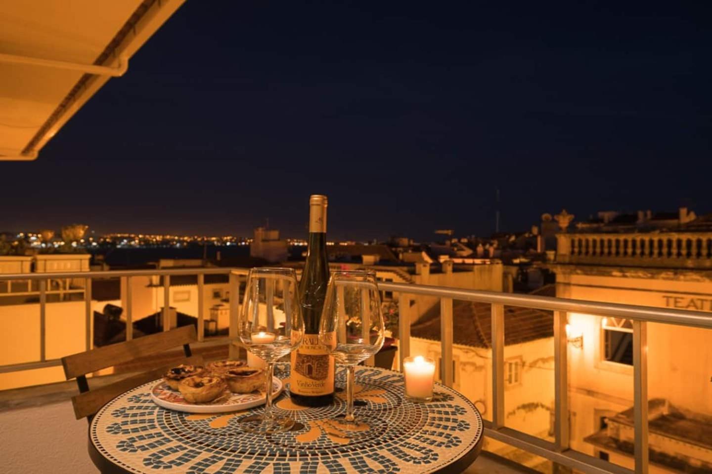 Sea View Wterrace 2 Mins From Beach In Old Town كاسكايس المظهر الخارجي الصورة
