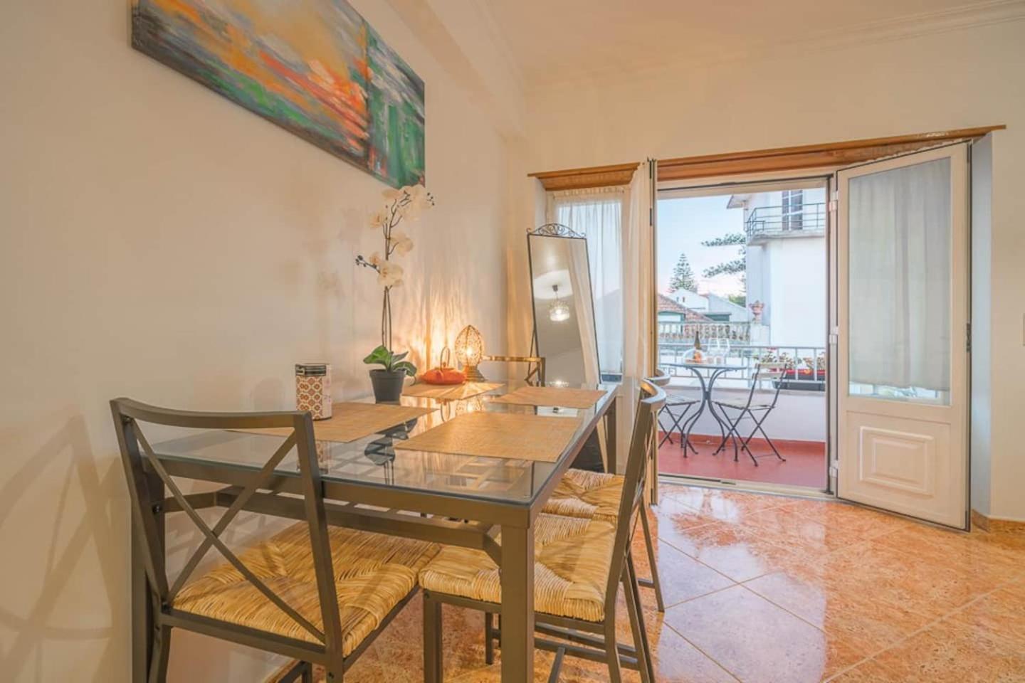 Sea View Wterrace 2 Mins From Beach In Old Town كاسكايس المظهر الخارجي الصورة