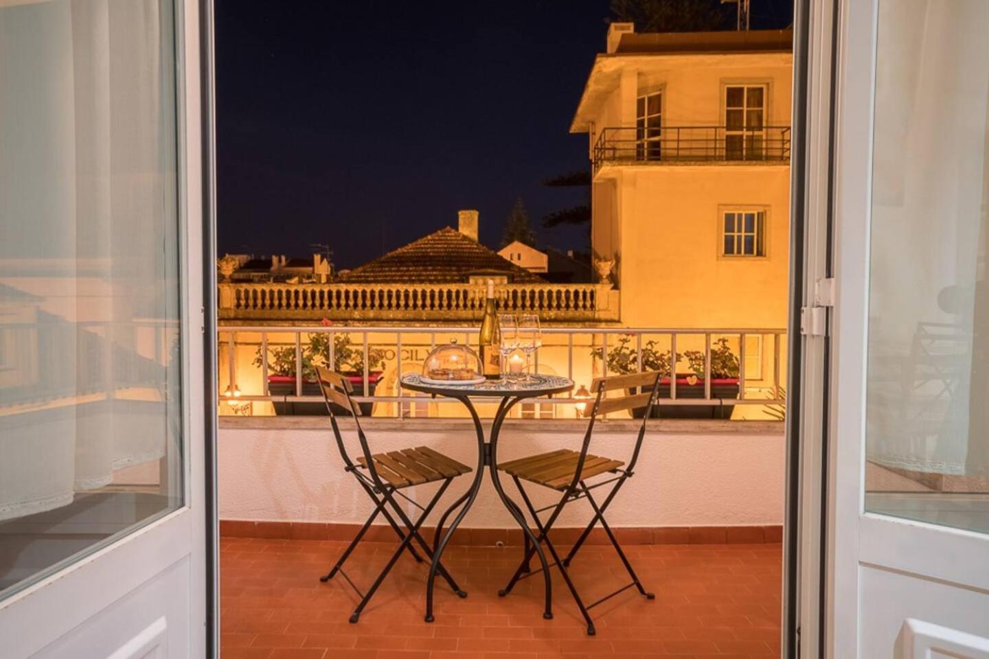 Sea View Wterrace 2 Mins From Beach In Old Town كاسكايس المظهر الخارجي الصورة